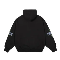 BELIEVER ZIP HOOD BLACK