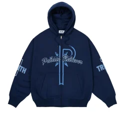 BELIEVER ZIP HOOD NAVY