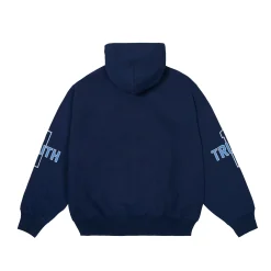 BELIEVER ZIP HOOD NAVY