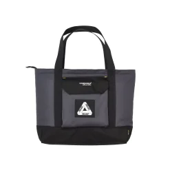 CORDURA DUCK CANVAS SHOULDER BAG CARBON / BLACK