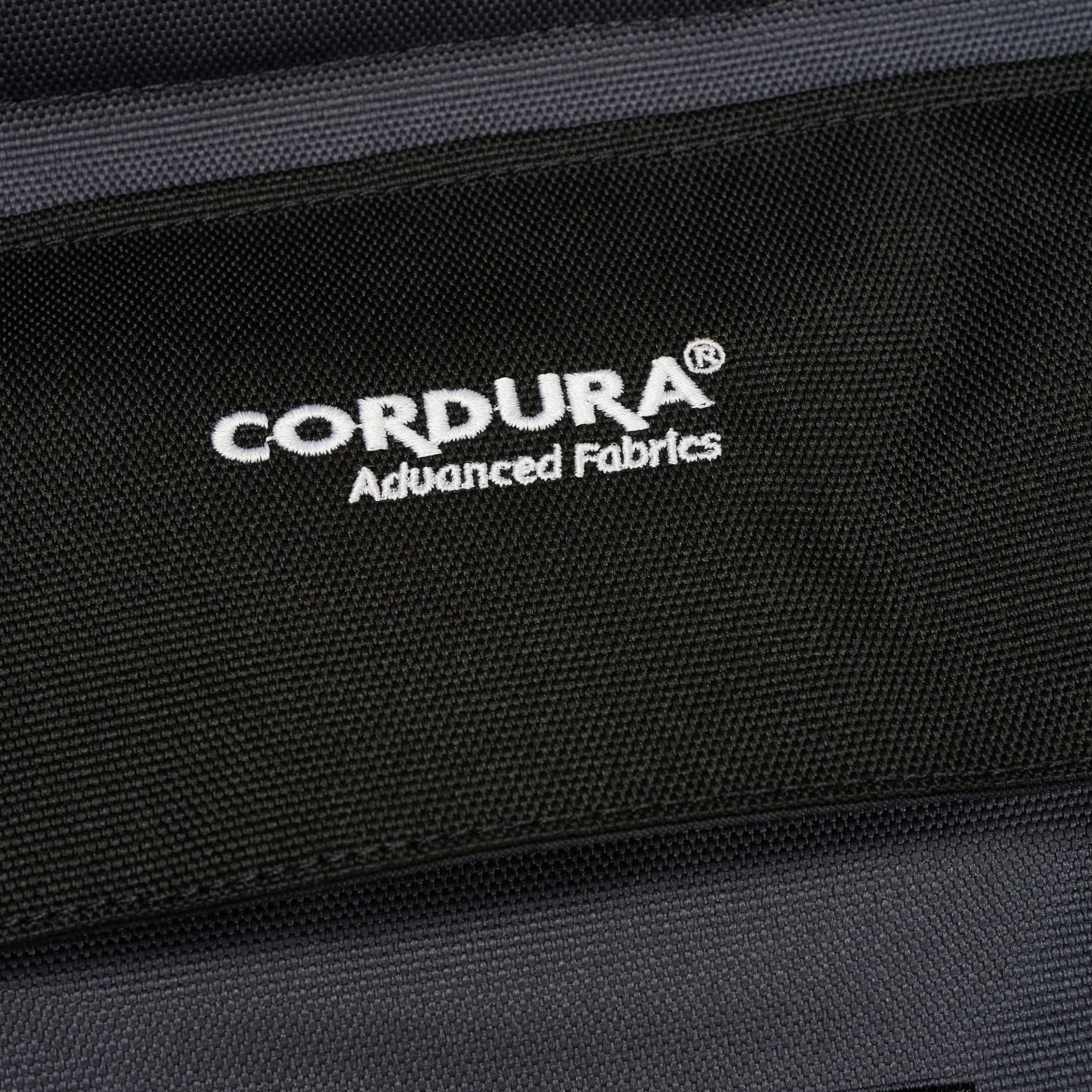 CORDURA DUCK CANVAS SHOULDER BAG CARBON / BLACK