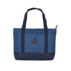 CORDURA DUCK CANVAS SHOULDER BAG BLUE / NAVY
