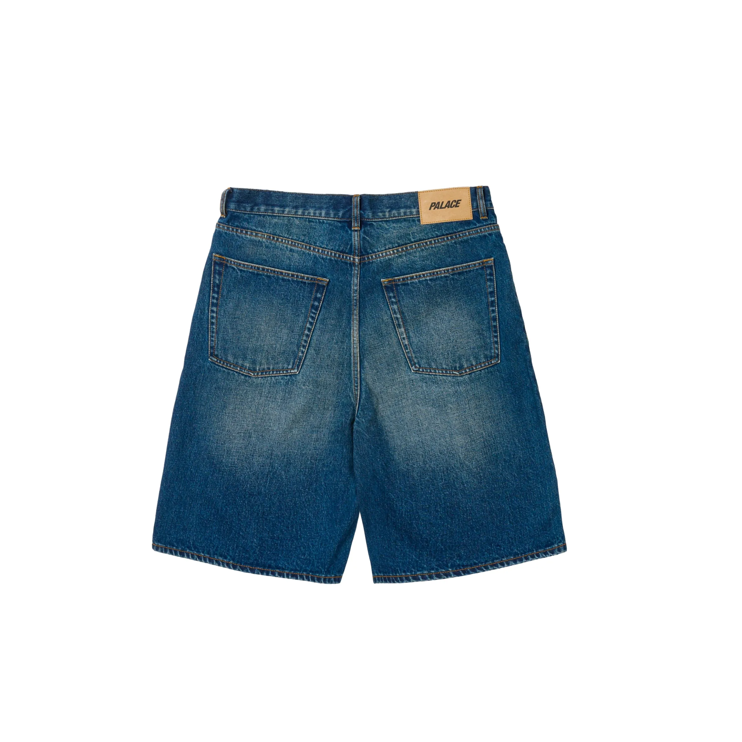 DENIM SHORT INDIGO SAND WASH