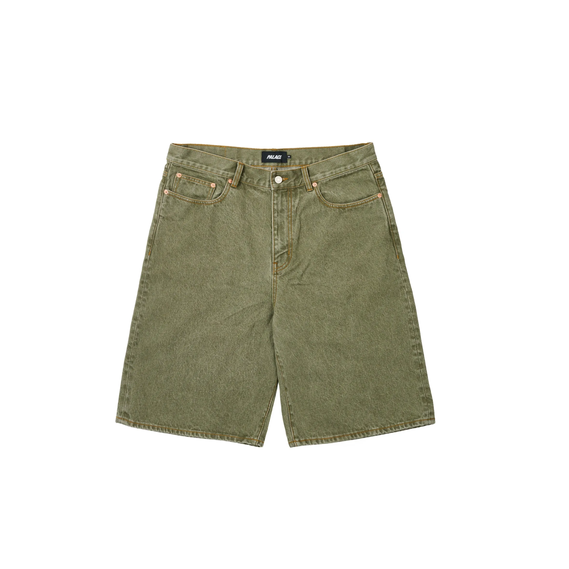 DENIM SHORT THE DEEP GREEN