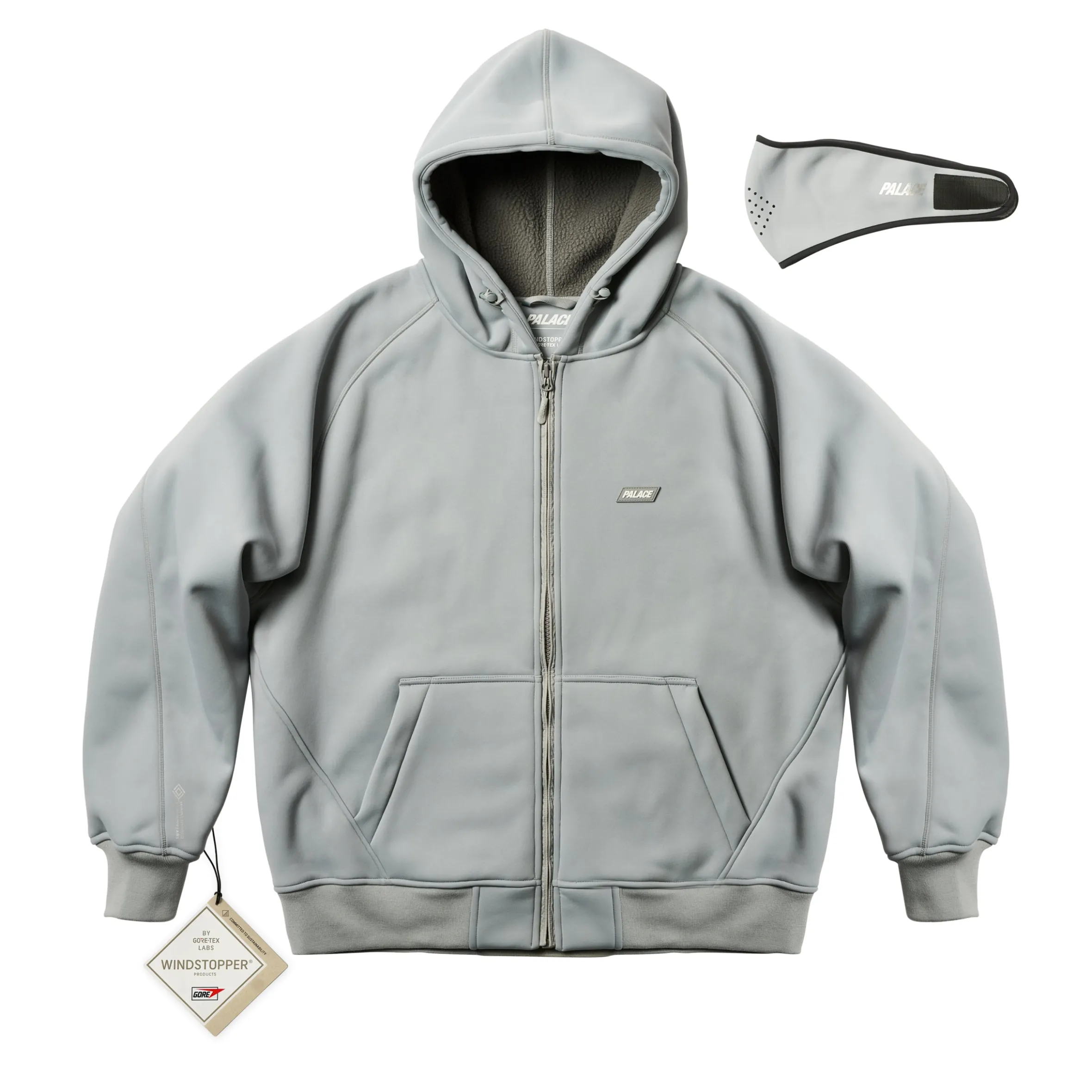 GORE-TEX WINDSTOPPER BONDED JACKET CONCRETE GREY