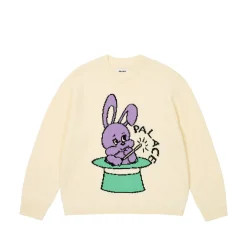 HAT TRICK KNIT WHITE