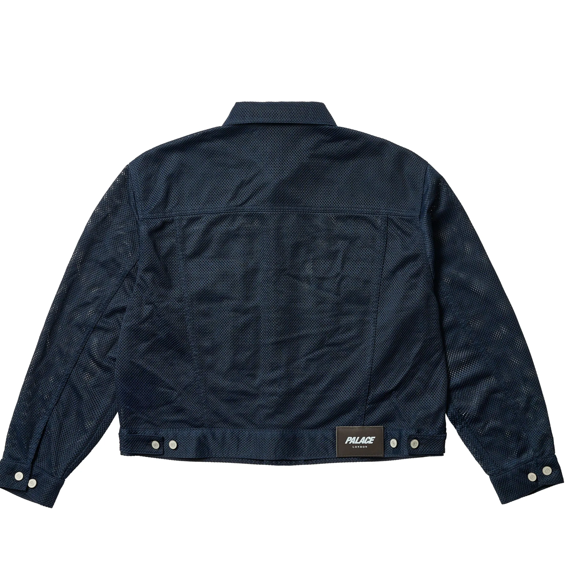 MESH TRUCKER JACKET NAVY