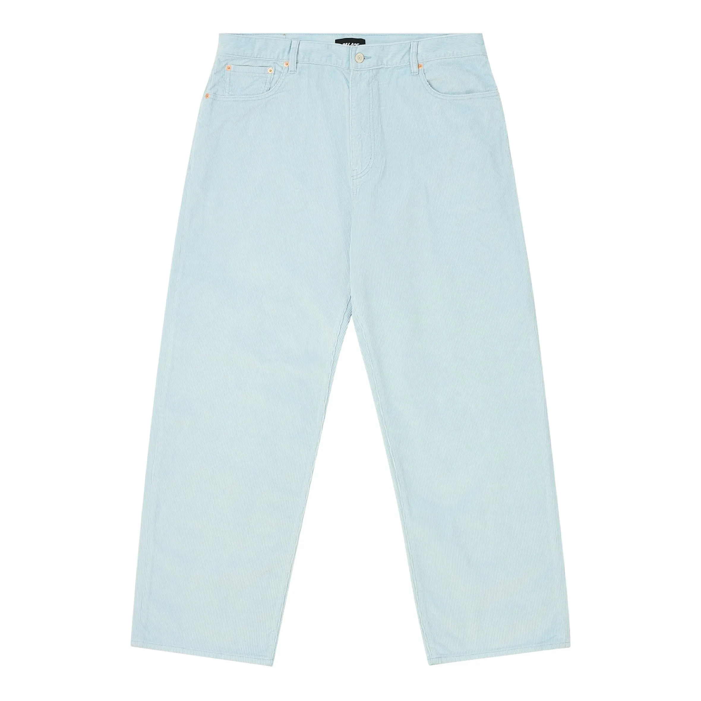 P90 BAGGY CORD TROUSER FAINT BLUE