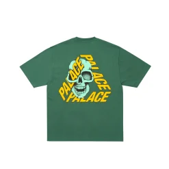 P3 SKULL T-SHIRT RACEY GREEN