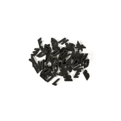 PALACE ALPHABET FRIDGE MAGNETS BLACK