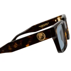 PALACE CUTLER AND GROSS MERCURY SQUARE SUNGLASSES HAVANA