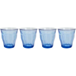 PALACE DURALEX PICARDIE TUMBLERS SET OF 4 MARINE