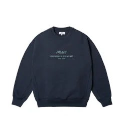 PALACE ENGINEERED GARMENTS CREW NAVY