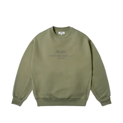 PALACE ENGINEERED GARMENTS CREW OLIVE