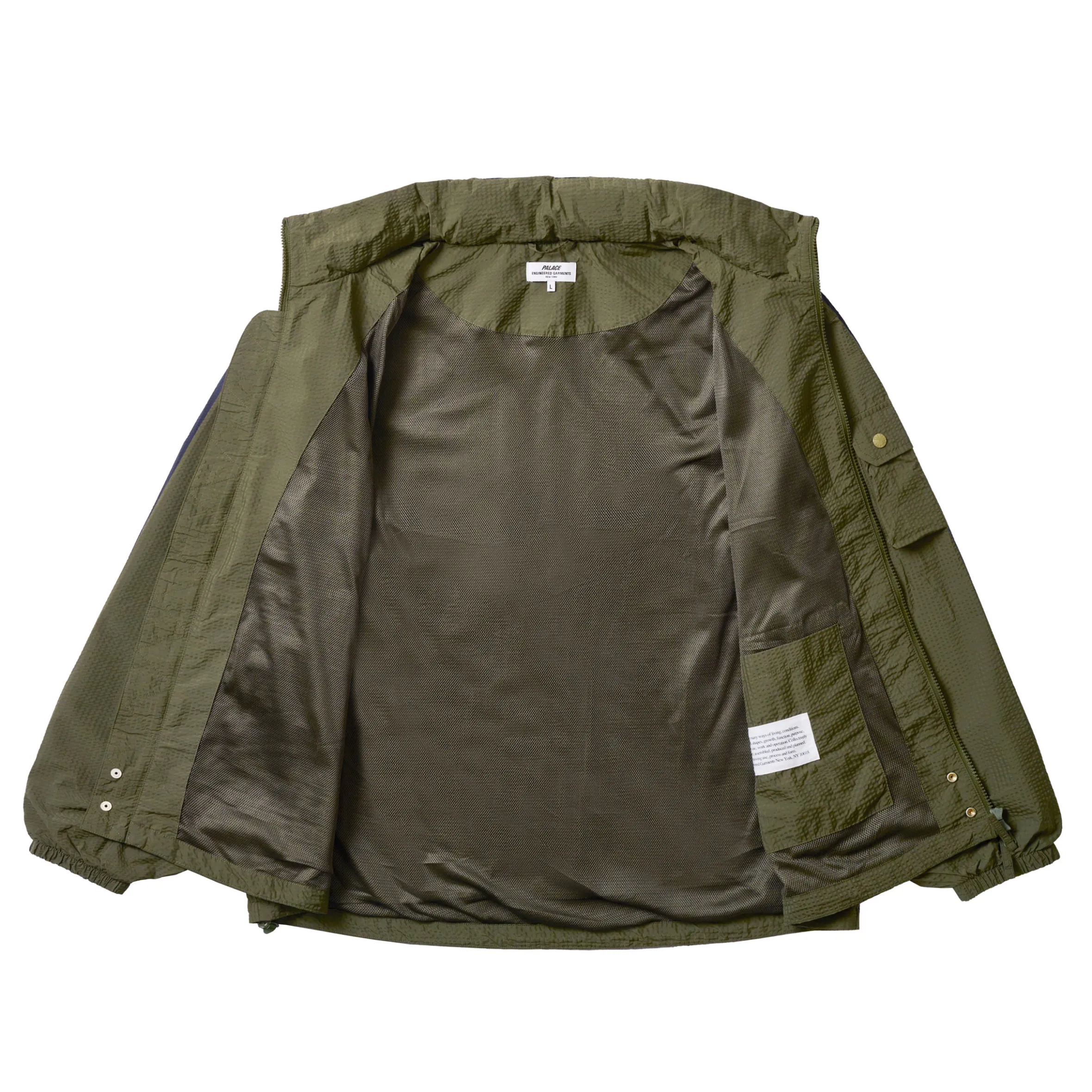 PALACE ENGINEERED GARMENTS TRACK JACKET OLIVE