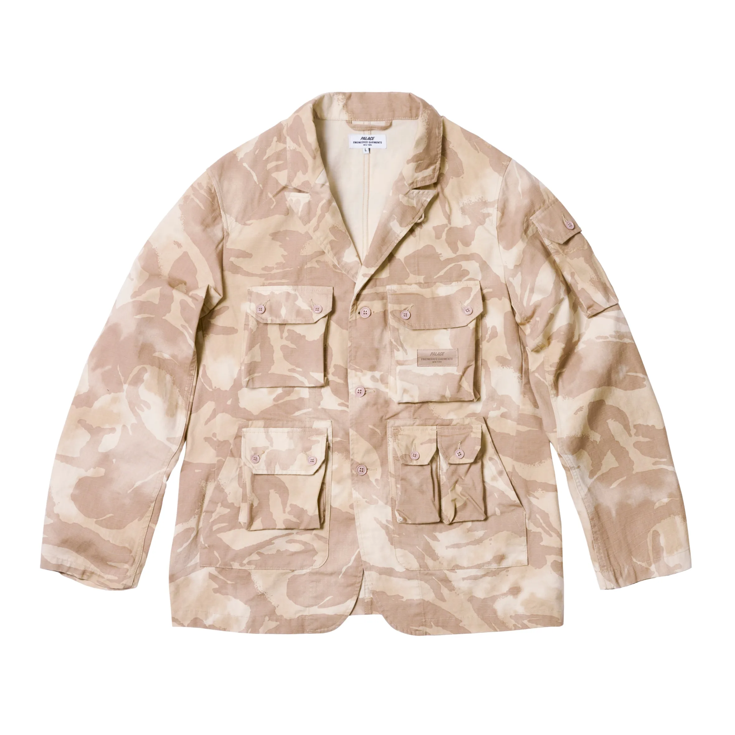 PALACE ENGINEERED GARMENTS BEDFORD EXPLORER JACKET RIPSTOP PRINTED