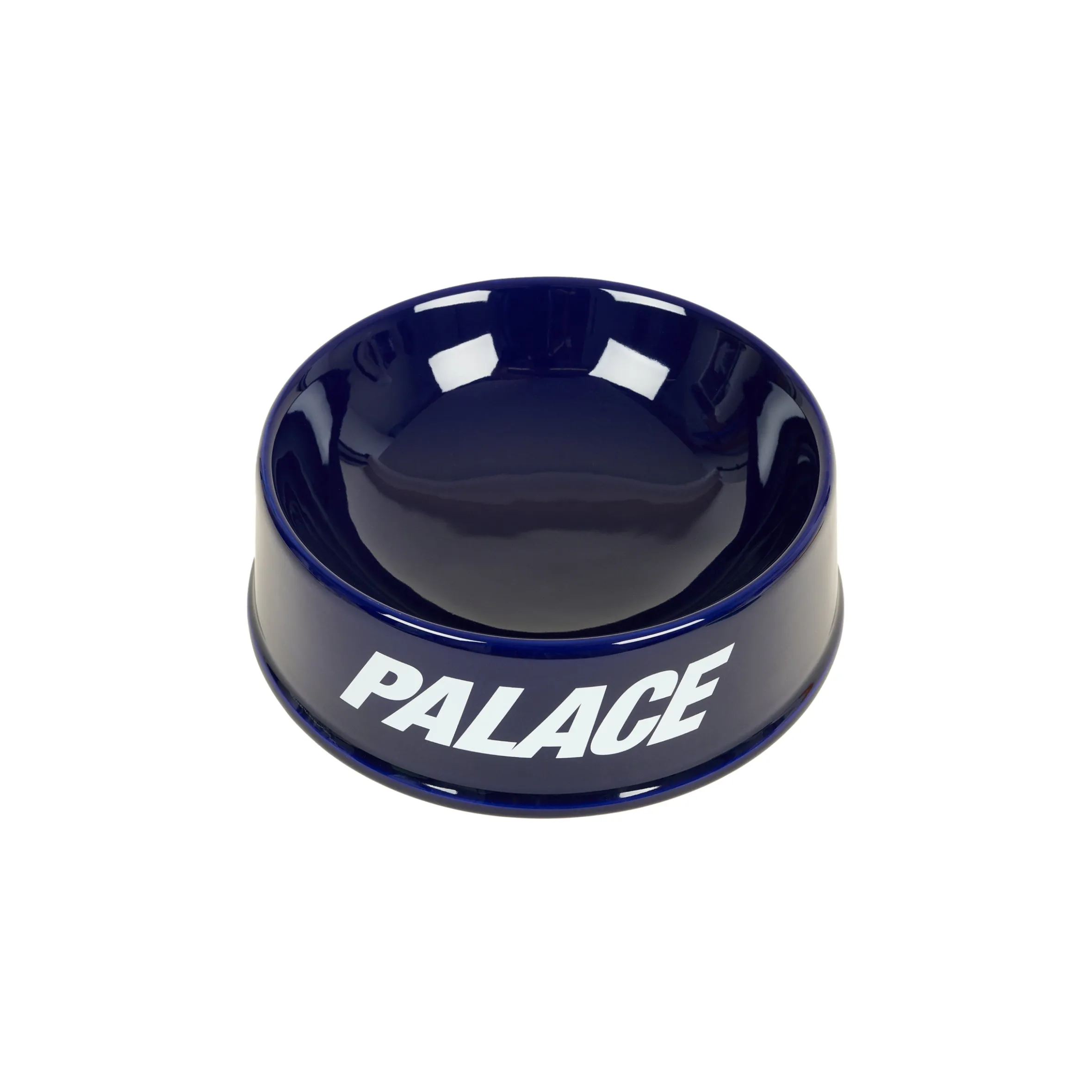 PALACE FONT CERAMIC DOG BOWL BLUE