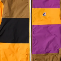 PALACE K-WAY LE VRAI 4.0 CLAUDE PACKABLE JACKET MULTI / PURPLE / ORANGE