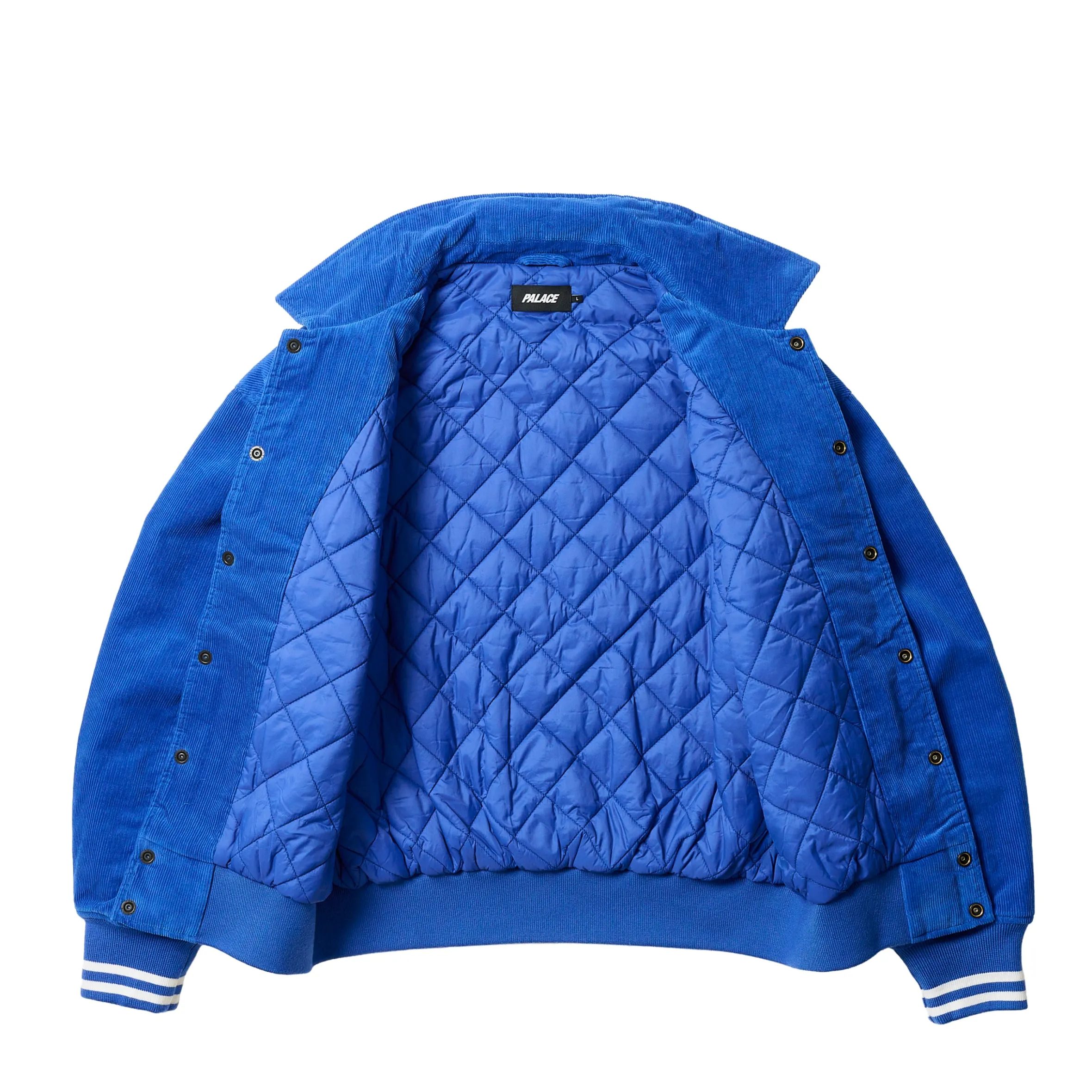 PALACE LOVE VARSITY JACKET BLUE