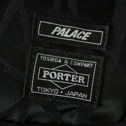 PALACE PORTER BACKPACK BLACK / JACQUARD