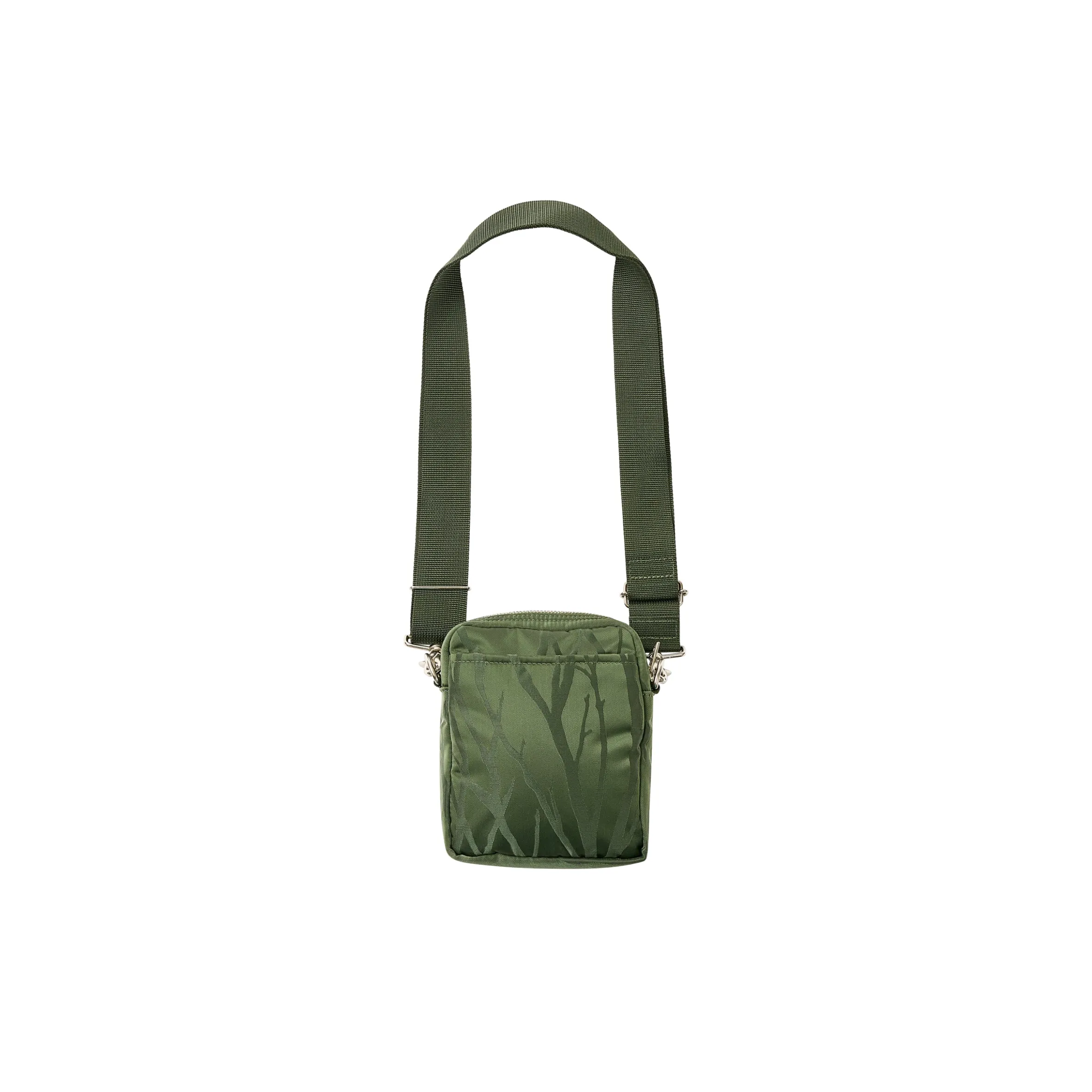 PALACE PORTER VERTICAL SHOULDER BAG OLIVE / JACQUARD