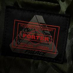 PALACE PORTER WAIST BAG OLIVE / JACQUARD