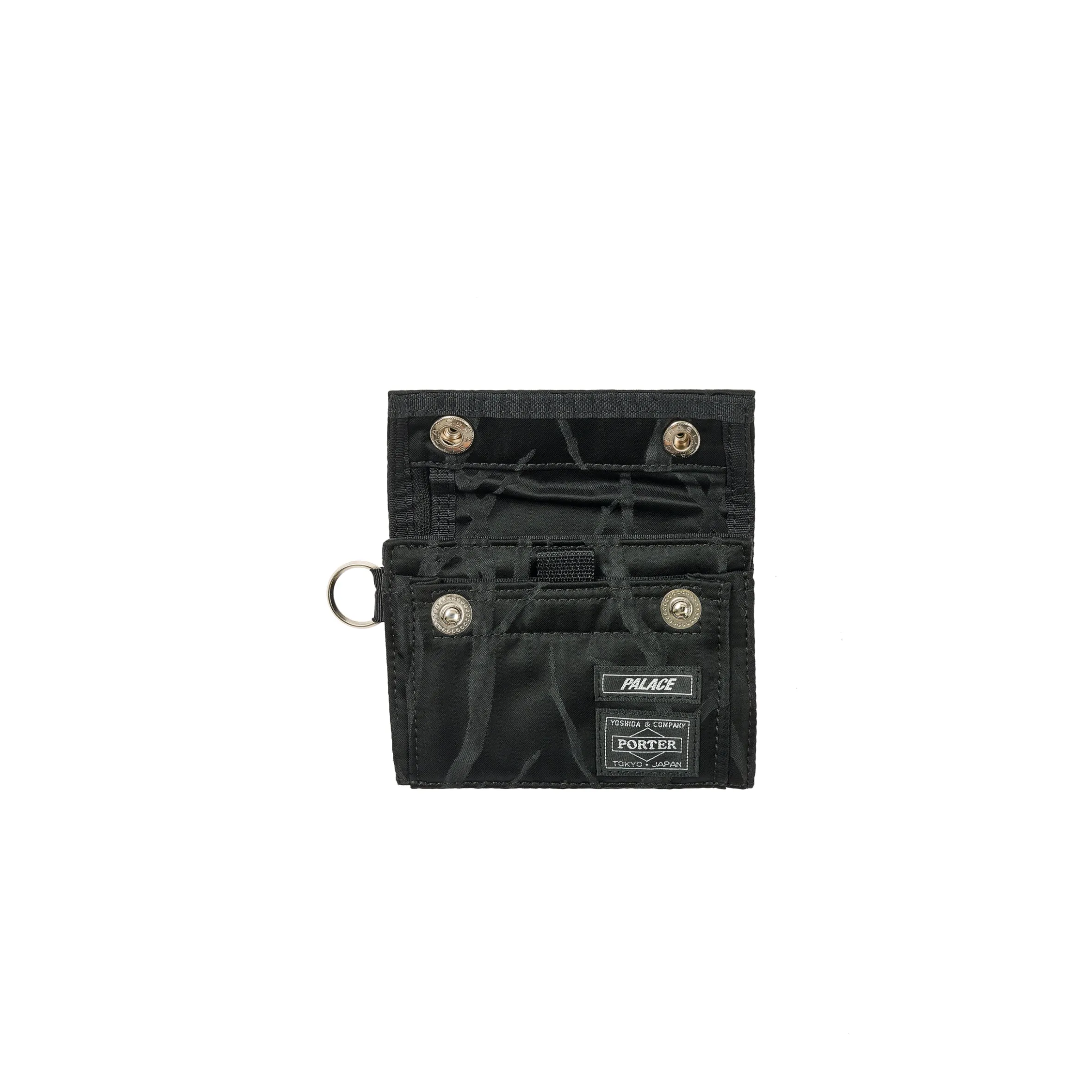 PALACE PORTER WALLET BLACK / JACQUARD