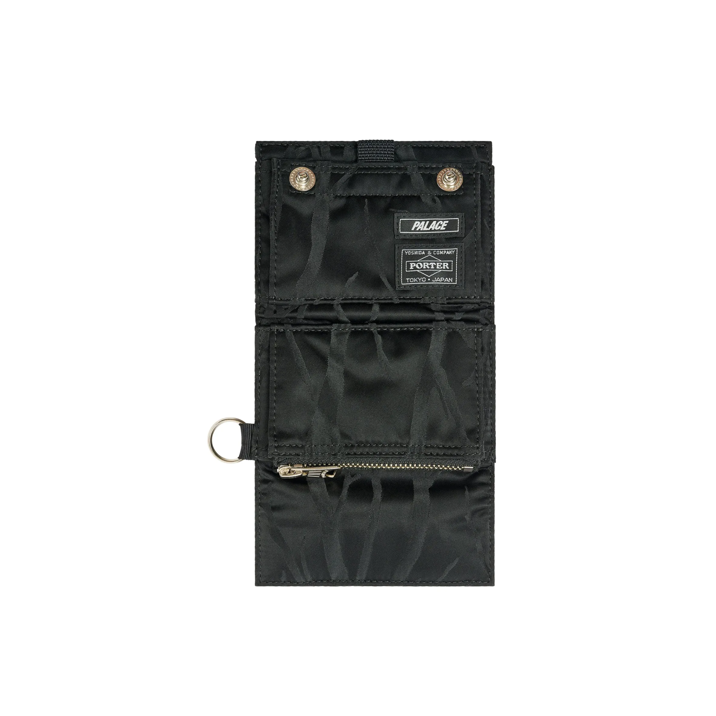 PALACE PORTER WALLET BLACK / JACQUARD