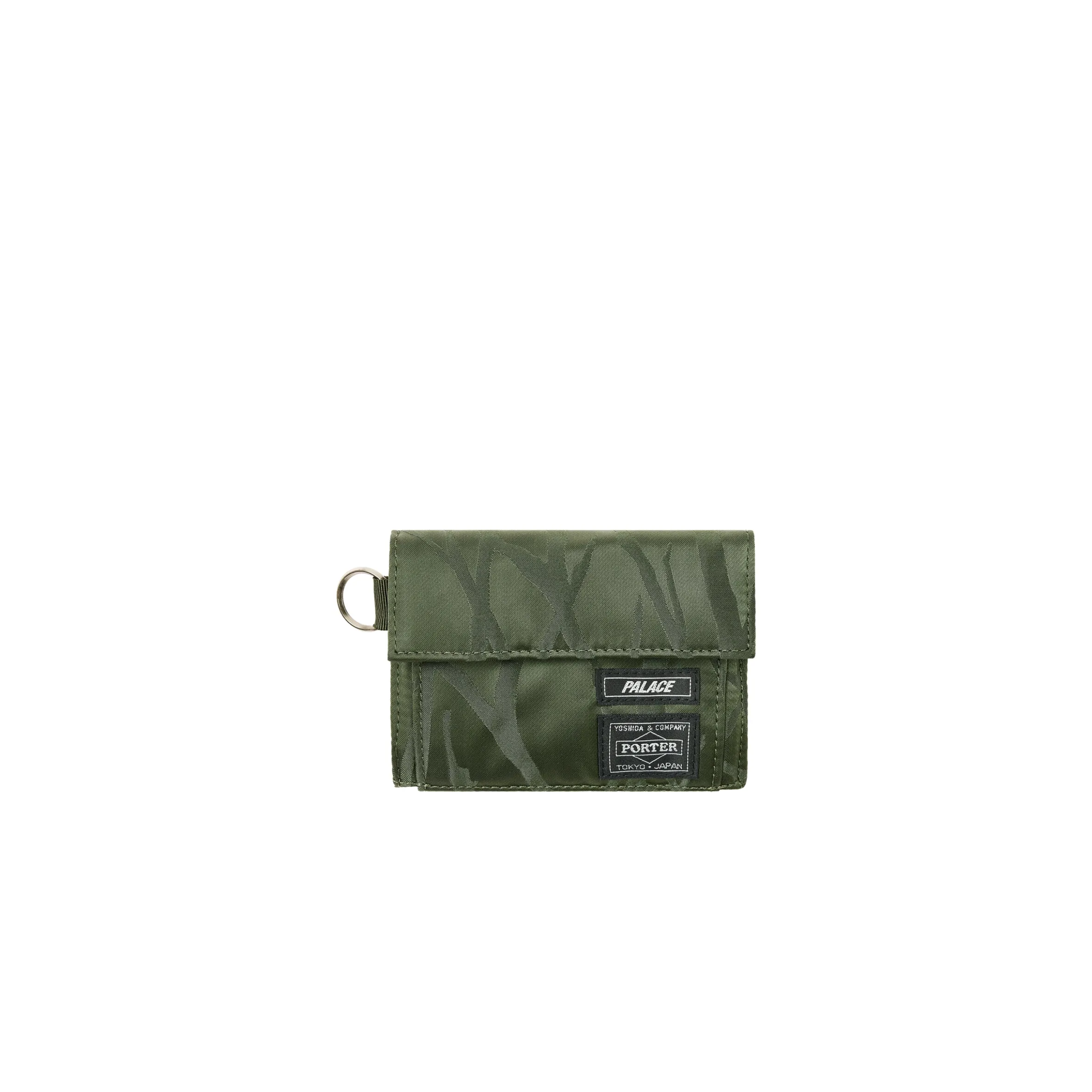 PALACE PORTER WALLET OLIVE / JACQUARD