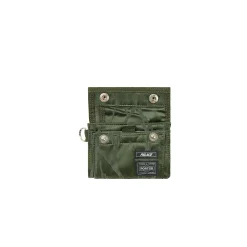 PALACE PORTER WALLET OLIVE / JACQUARD