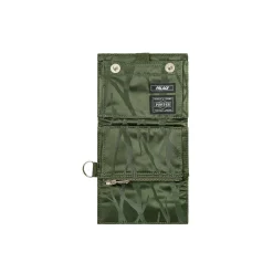 PALACE PORTER WALLET OLIVE / JACQUARD