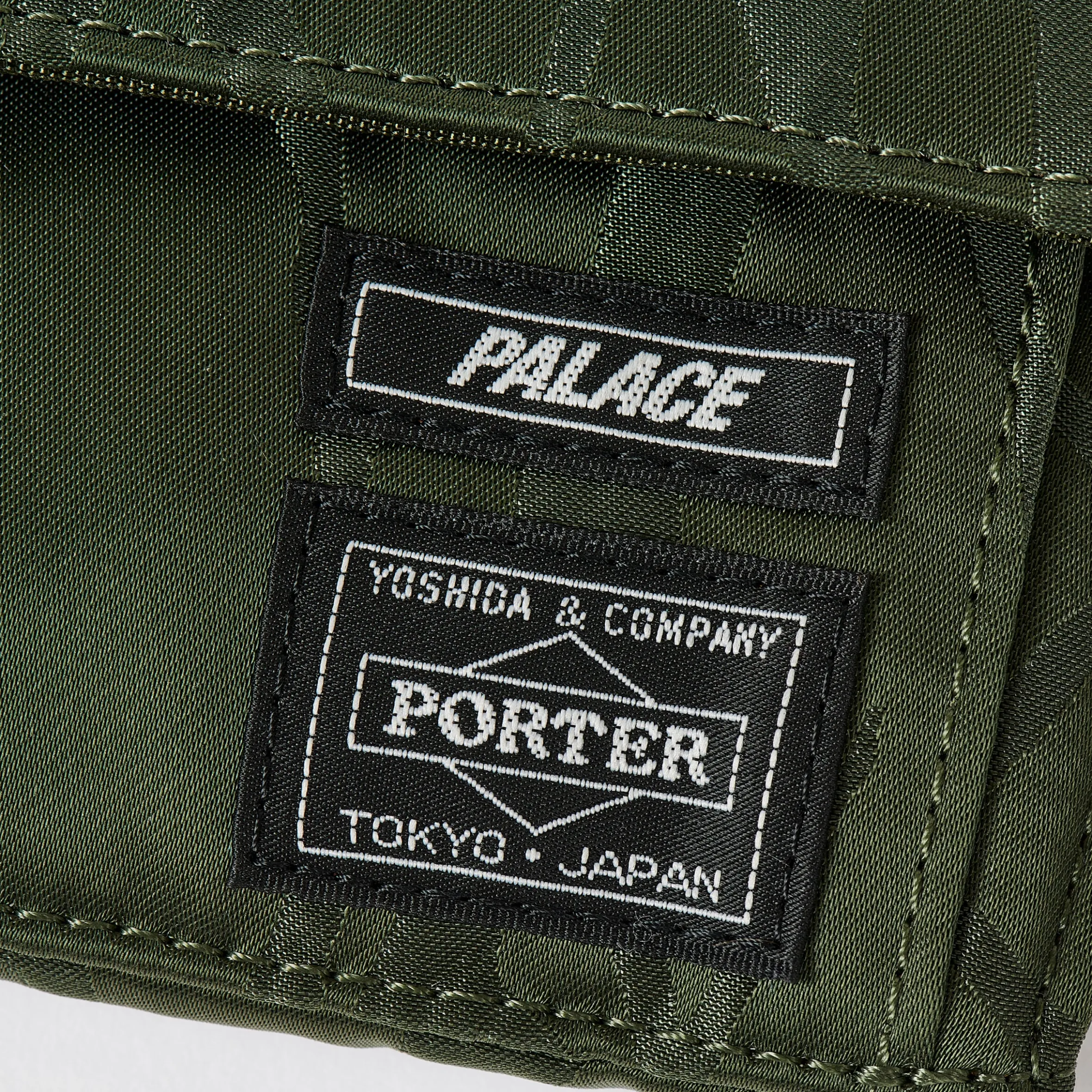 PALACE PORTER WALLET OLIVE / JACQUARD