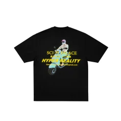 PALACE SCI-FI FANTASY EMAIL T-SHIRT BLACK