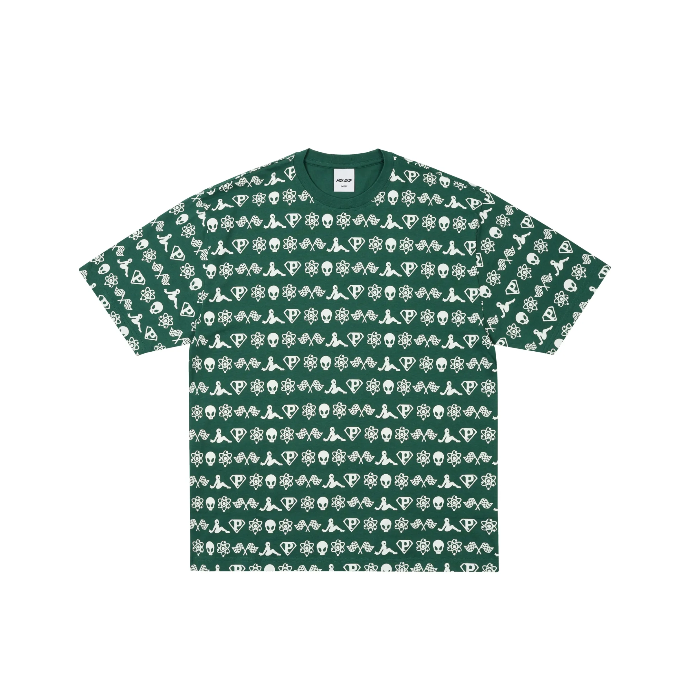 PALACTIC T-SHIRT RACEY GREEN