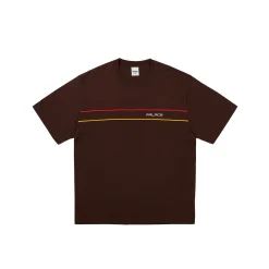PIPED PANEL T-SHIRT FOX