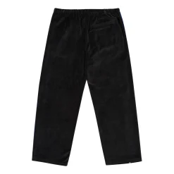 PIPED VELOUR JOGGER BLACK