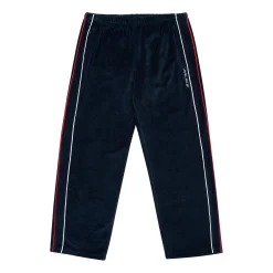 PIPED VELOUR JOGGER NAVY