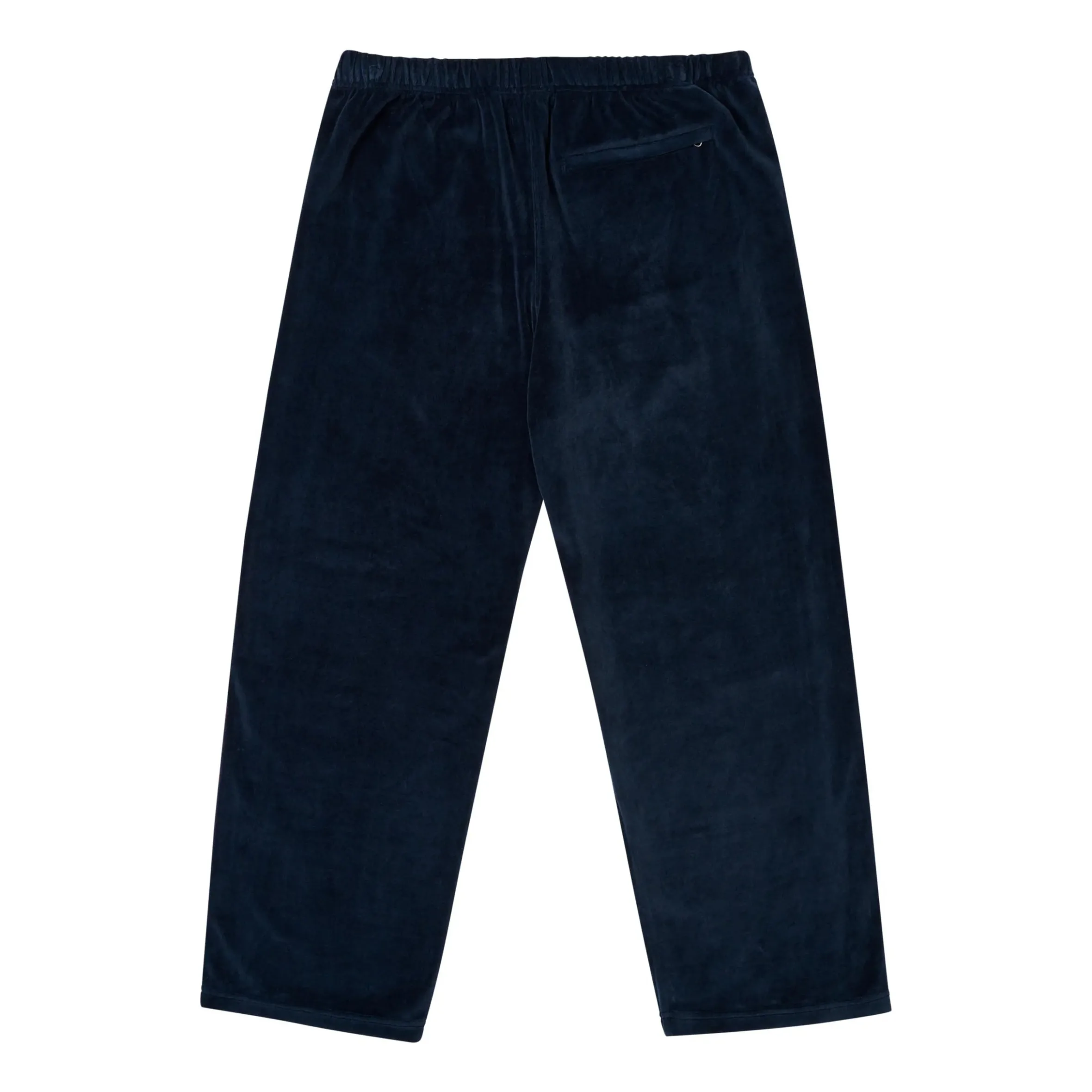 PIPED VELOUR JOGGER NAVY