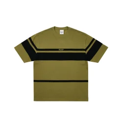 P-STRIPE T-SHIRT THE DEEP GREEN