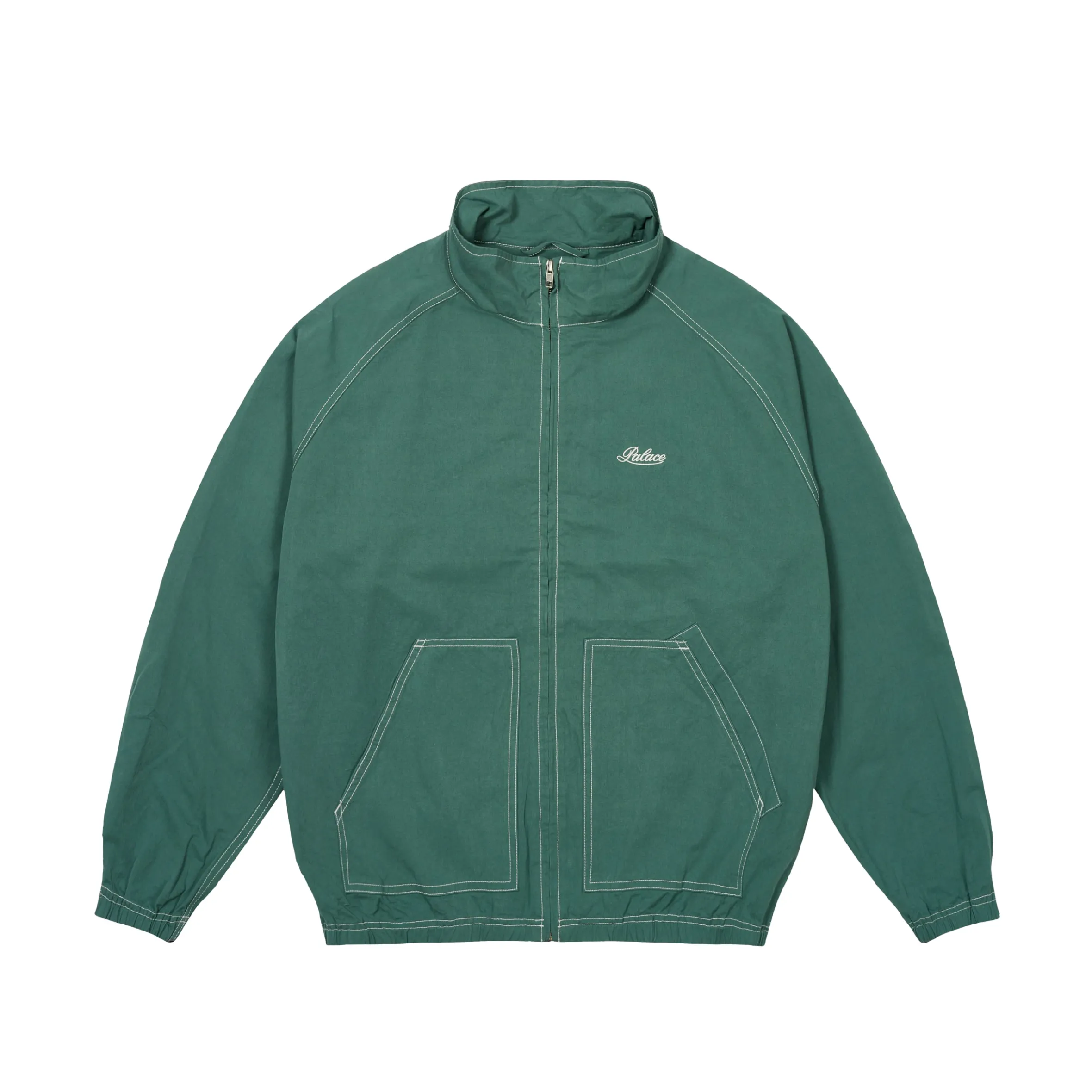 RINSED JACKET GREEN