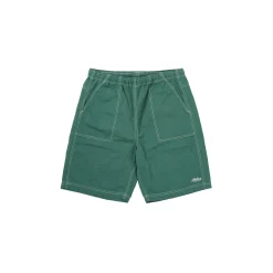 RINSED SHORT GREEN