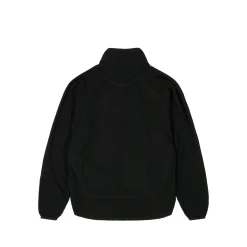 RUN IT 1/2 ZIP THERMAL TRACK JACKET BLACK