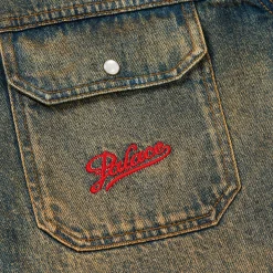 SCRIPTY DENIM SHIRT SAND WASH INDIGO