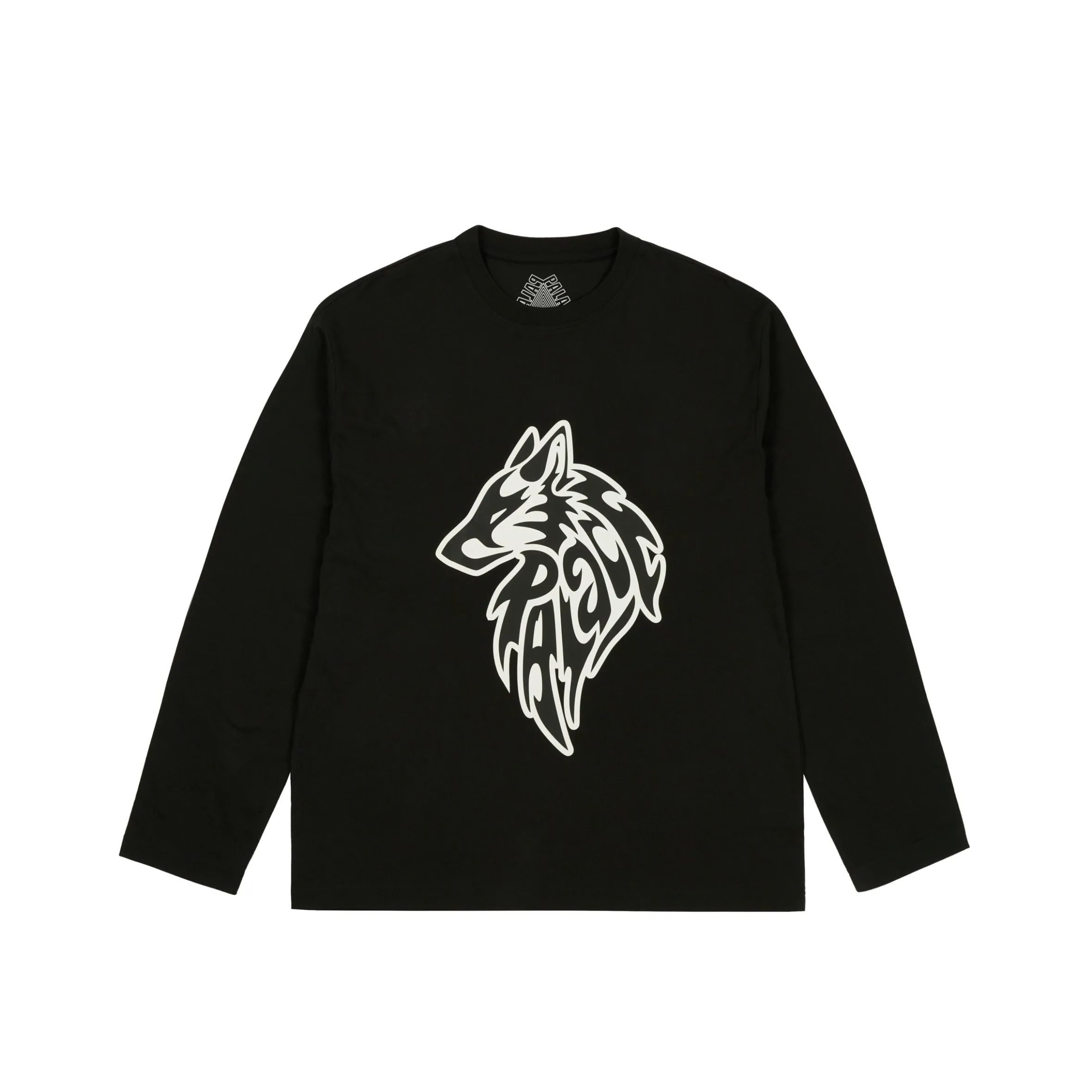 SKETCHY LONE WOLF LONGSLEEVE BLACK