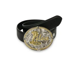 SNAKE BITE BELT SILVER