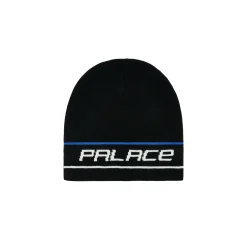 STRIPE NEIN CUFF BEANIE BLACK
