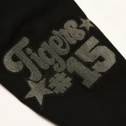 TORA TORA VARSITY JACKET BLACK
