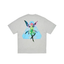 TRI FAIRY T-SHIRT GREY MARL