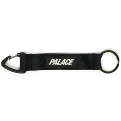 TRIANGLE WEBBING KEYRING BLACK
