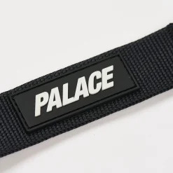 TRIANGLE WEBBING KEYRING BLACK